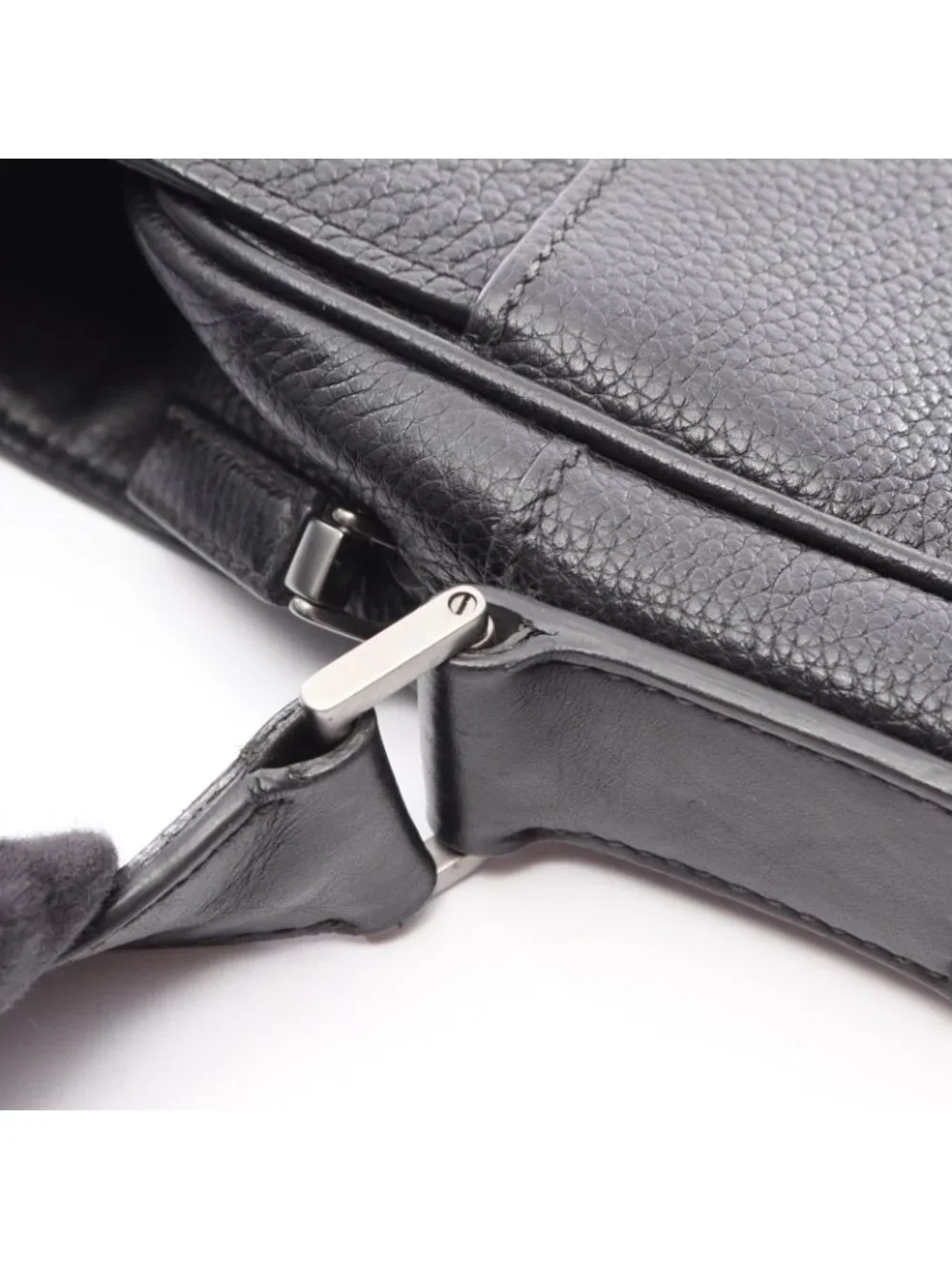 Prada Shoulder Bag Toro Nero Leather